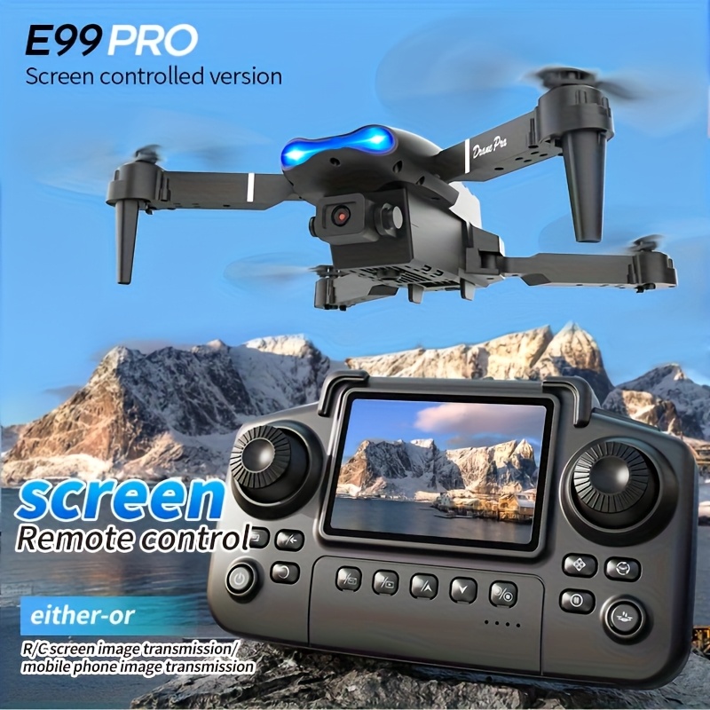 Drone Camera Professional - E99 PRO MAX Foldable Drone with