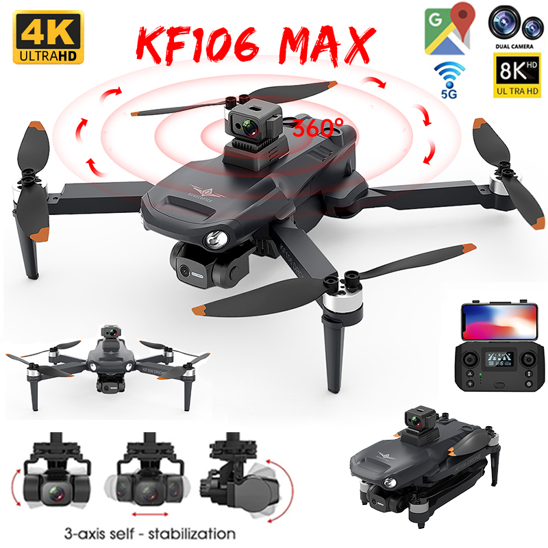 2022 NEW KF106 Max Drone 8K Pr - огляд і ціна Drone Camera Wide Angle