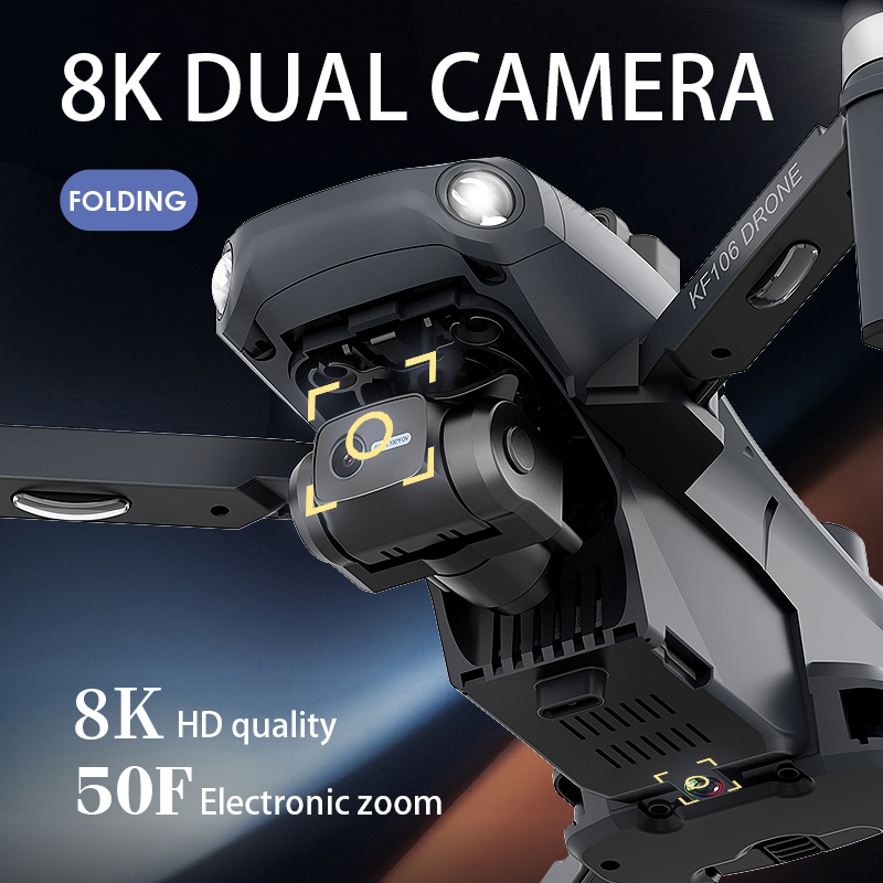 2022 NEW KF106 Max Drone 8K Pr - огляд і ціна Drone Camera Wide Angle