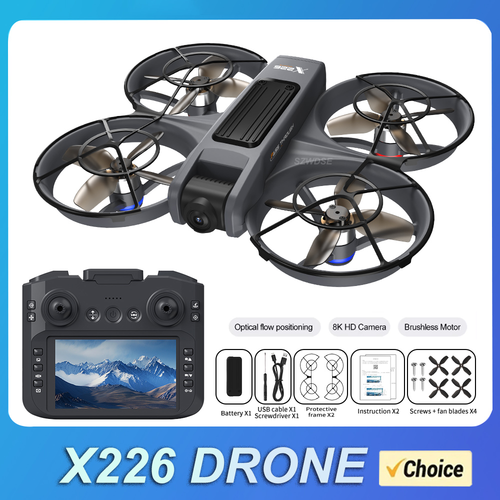 NEW X226 RC Drone 2.4G 5G WIFI - огляд і ціна Drone Camera Professional