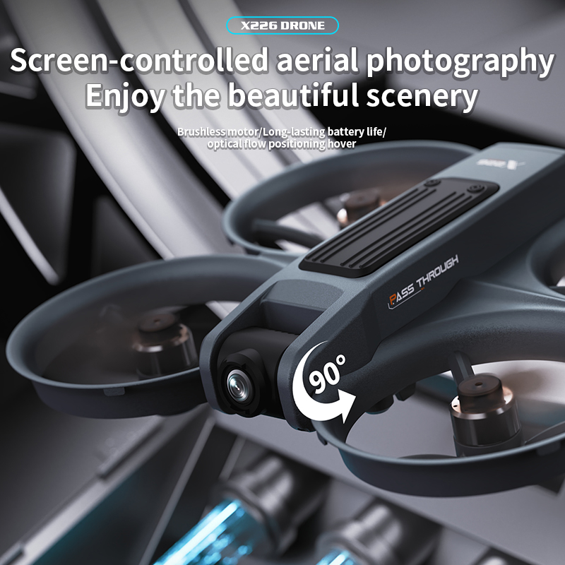NEW X226 RC Drone 2.4G 5G WIFI - огляд і ціна Drone Camera Professional