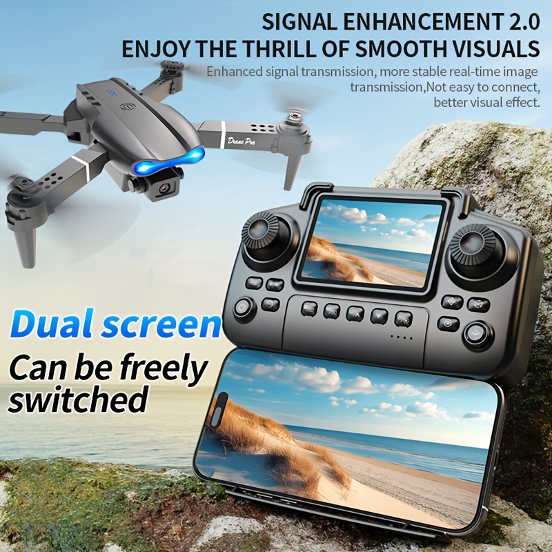E99 PRO MAX Foldable Drone wit - огляд і ціна Drone Camera Professional