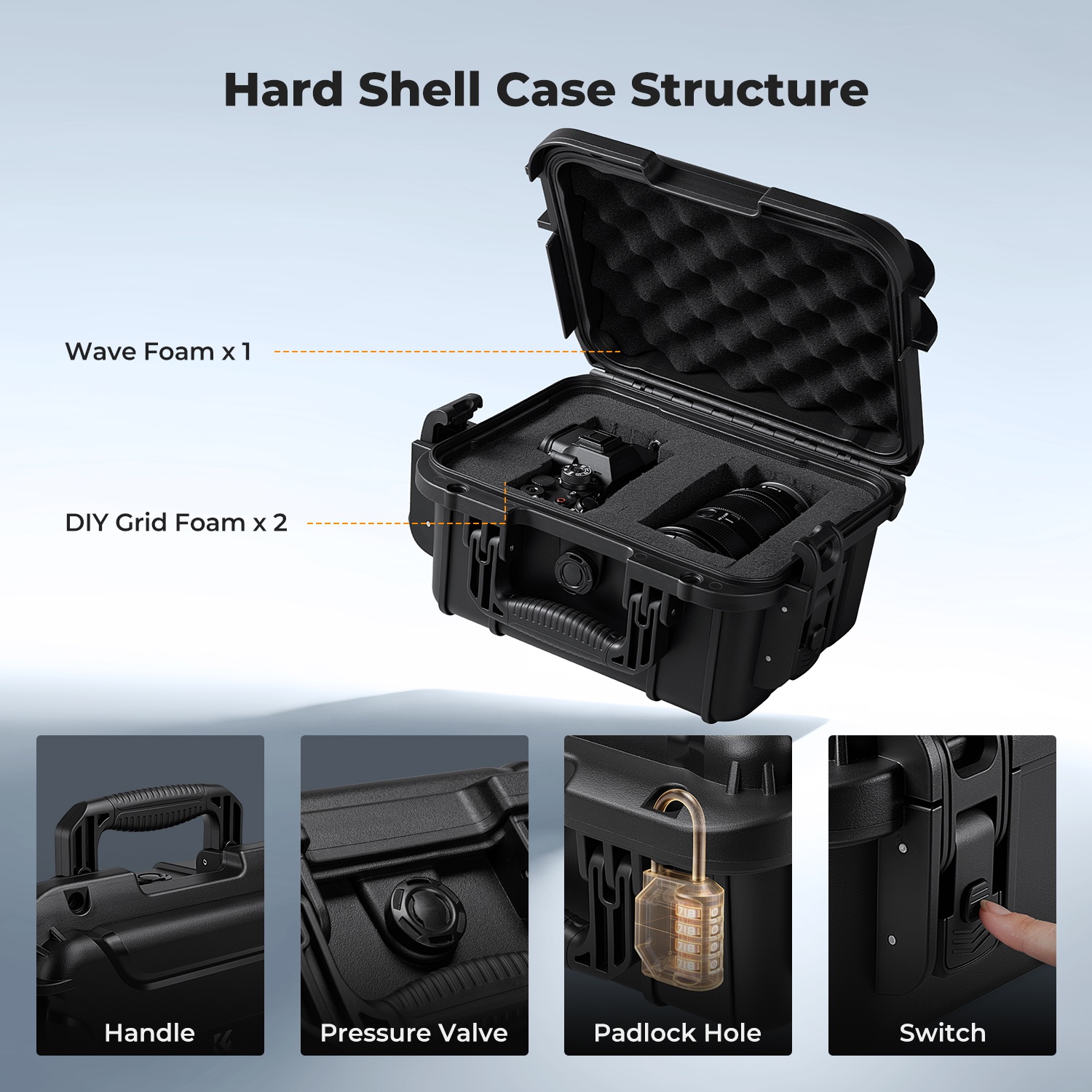 K&F CONCEPT IP67 Waterproof Ca - огляд і ціна Drone Camera Waterproof