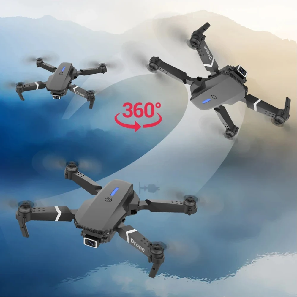 Professional Drone E88 4K Wide - огляд і ціна Drone Camera Wide Angle