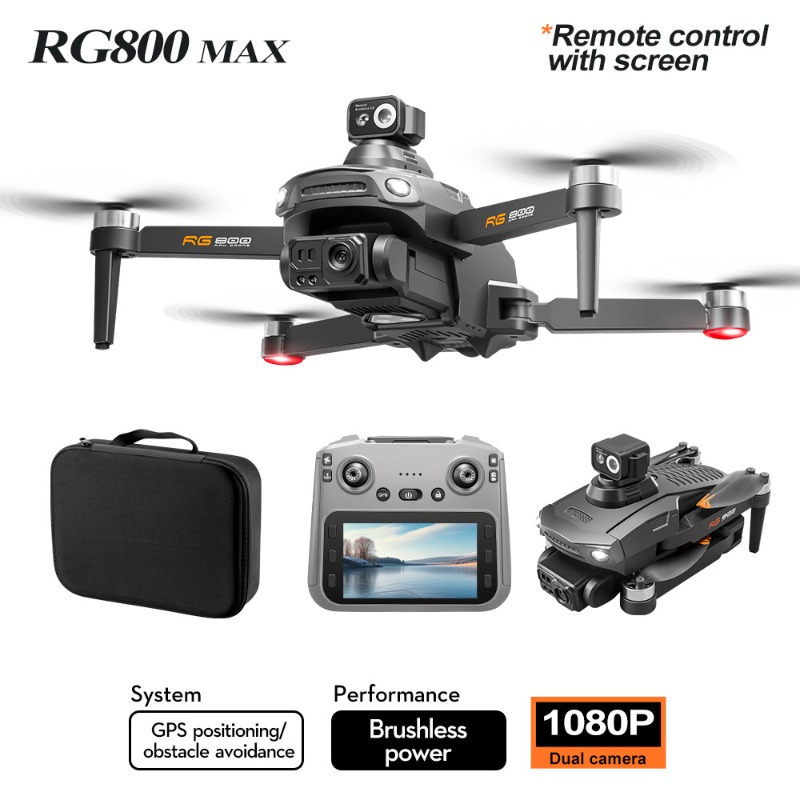 NEW RG800 MAX Drone 1080P HD C - огляд і ціна Drone Camera With Gimbal