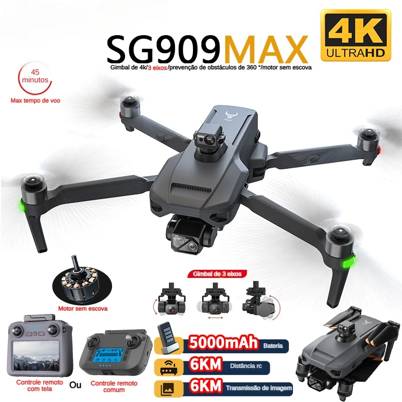 ZLL SG909 SG909MAX Professiona - огляд і ціна Drone Camera With Gimbal
